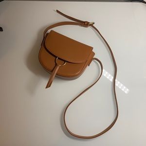 JJ Winters x Rachel Zoe Ivy Leather Crossbody Bag